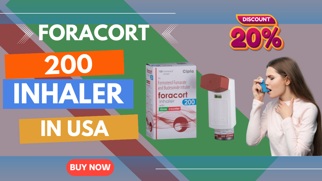 Breathing Made Effortless - Foracort 200 Inhaler in the USA